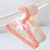 Modern Faux Pearl Hanger with Bow Non-slip Cute Bow-knot Small Clothes Rack