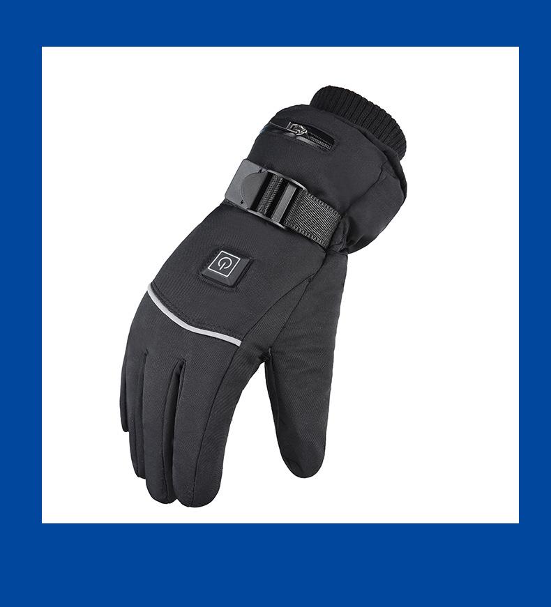 Winter Heated Gloves with Adjustable Temperature for Cycling, Skiing, and Motorcycling