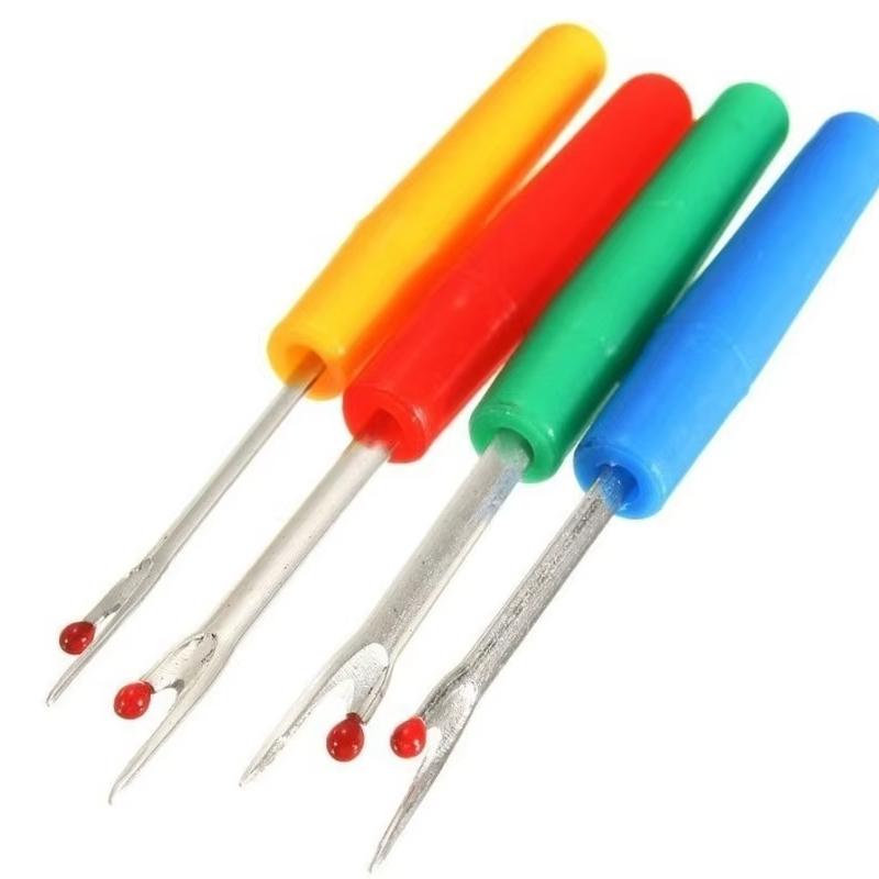 Seam Stitch Ripper Unpicker Thread Cutter Sewing Tool Non-Slip Sewing Kit Cross Stitch Wire Picker for DIY Project and Handcraft