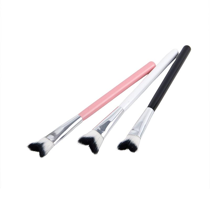 Pincel de sombra para nariz Pincéis de maquiagem de contorno angular Olho Nariz Silhueta Sombra Cosméticos Mistura Corretivo Pincel Ferramentas de maquiagem