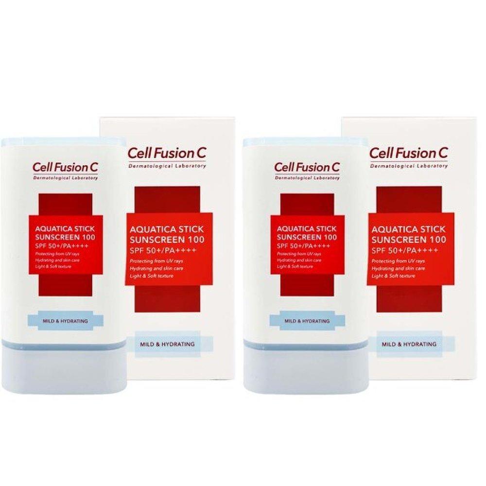 Cellfusion C Aquatica Stick Sunscreen 100 19g x2 Sunscreen adhesion sun stick sun stick