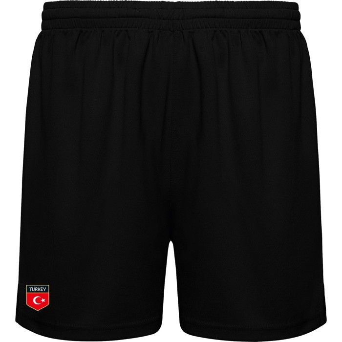 Men's Türkiye Football Shorts and Jersey Set - Red