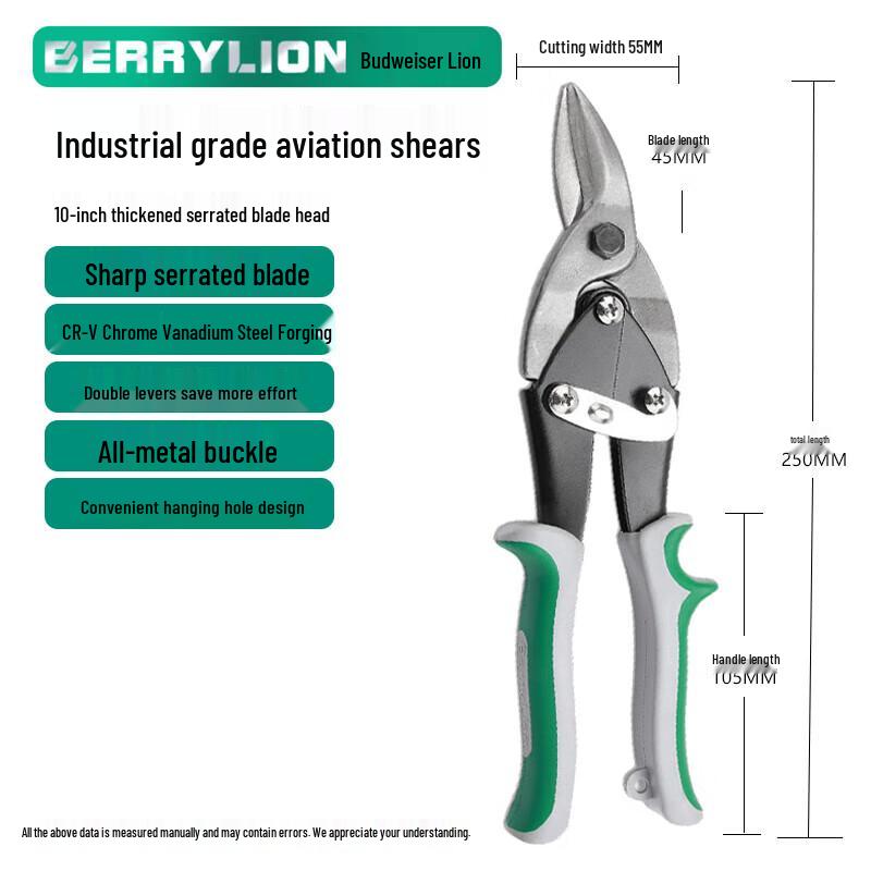 Berry Lion 10-inch Aviation Snips