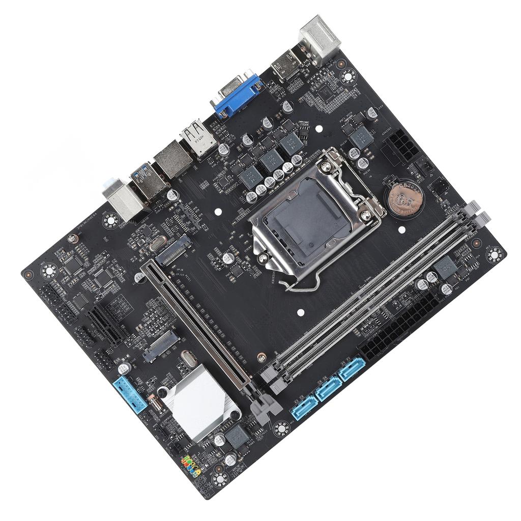 LGA 1151 Motherboard M ATX Dual Channel DDR4 SATA 3.0 Gigabit Network HD VGA Output Desktop Motherboard for Computer