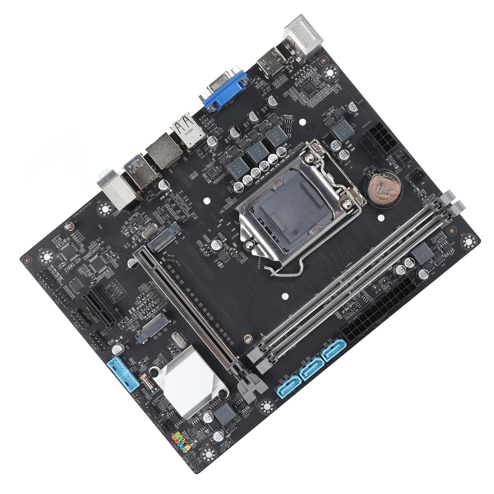 

LGA 1151 Motherboard M ATX Dual Channel DDR4 SATA 3.0 Gigabit Network HD VGA Output Desktop Motherboard for Computer