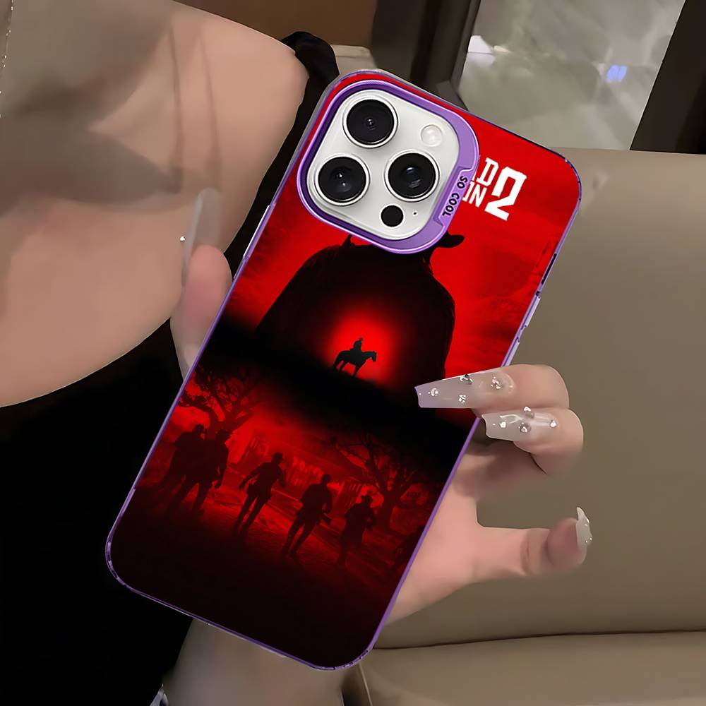 

Game Red Dead R-Redemption Phone Case For IPhone 17 16 15 14 13 12 11 Pro Max Plus Pro Colorful Shell iPhone 17 Pro
