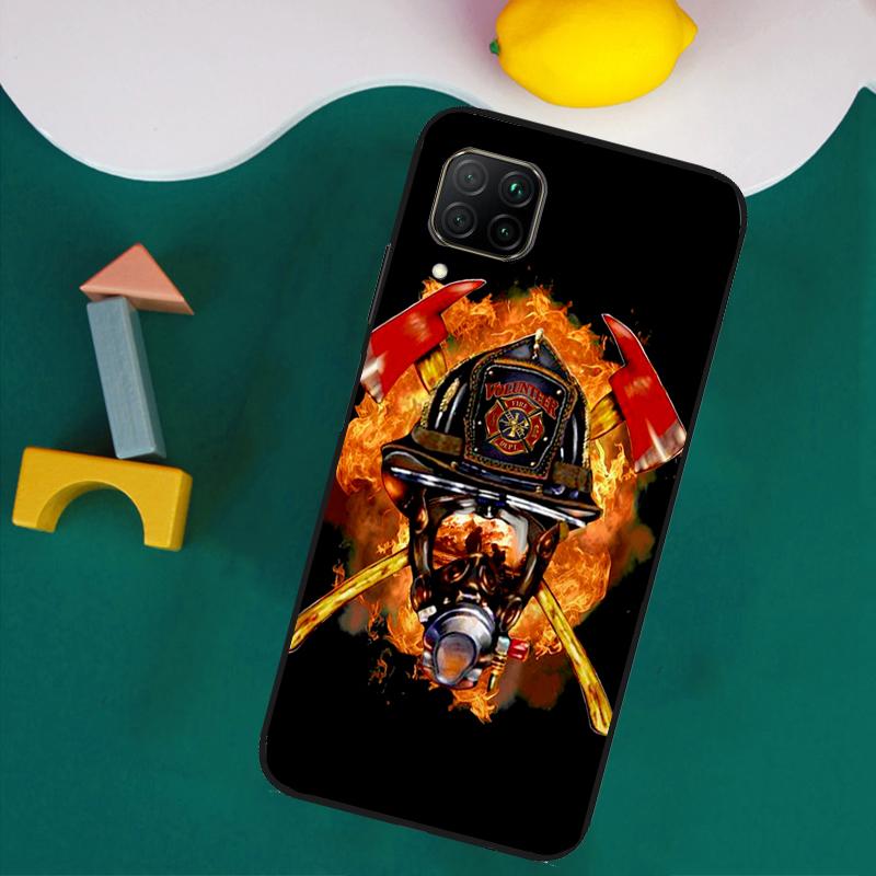 Firefighter Heroes Fireman For Huawei Nova Y73 Y72 Y70 Y90 Y60 Y61 Y91 12s 12i 11i 8i 9 10 SE P40 Lite P30 P60 Pro Case