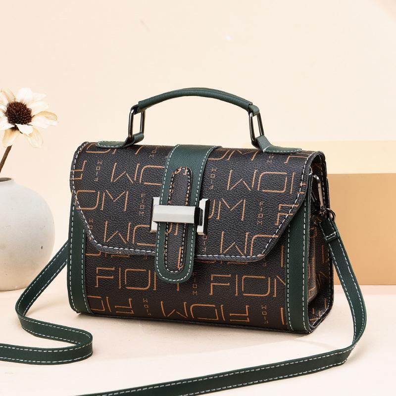 Women's 2025 New Trendy Women's Bag Korean Style One-shoulder Handbag Messenger Bag Fashionable and Versatile Small Square Bag