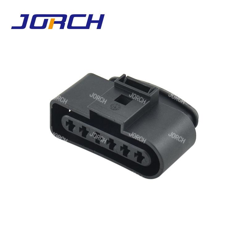 6 Pin Way Female Waterproof Auto Wire Harness Connector Adapter Car Fuel Injector Connector 1j0973726 DJ7065b-3.5-21 5 sets