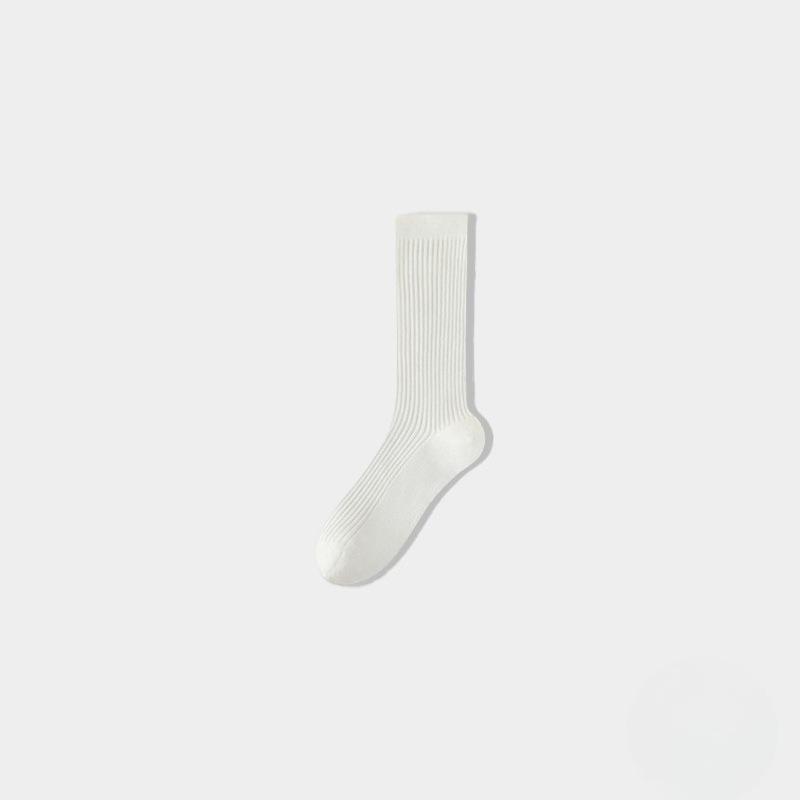 Women's Summer Thin Mesh Breathable Loose Month Son Tube Stack Socks