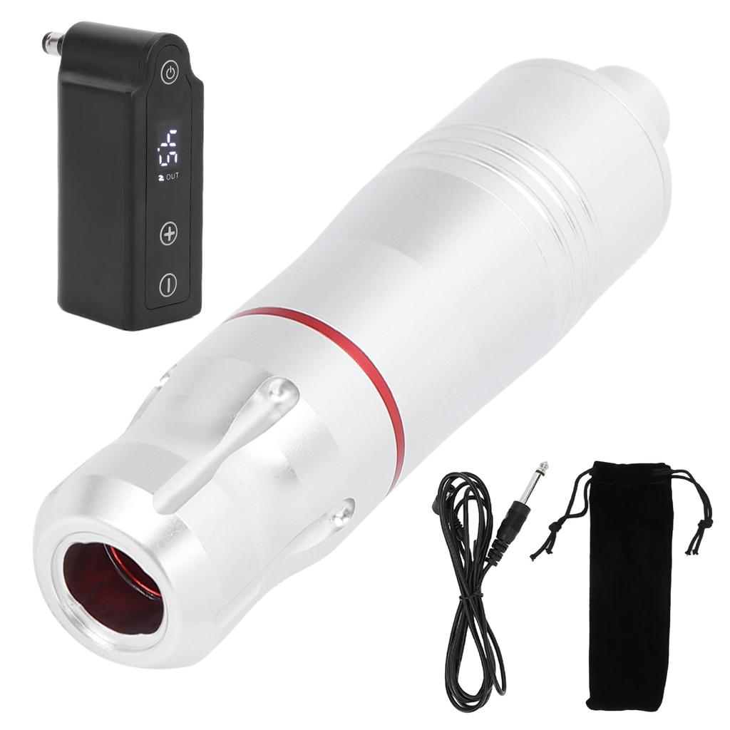 Tattoo Pen Tattoo Machine Kit with Lightweight Wireless Power Supply for Tattoo Eyebrows and