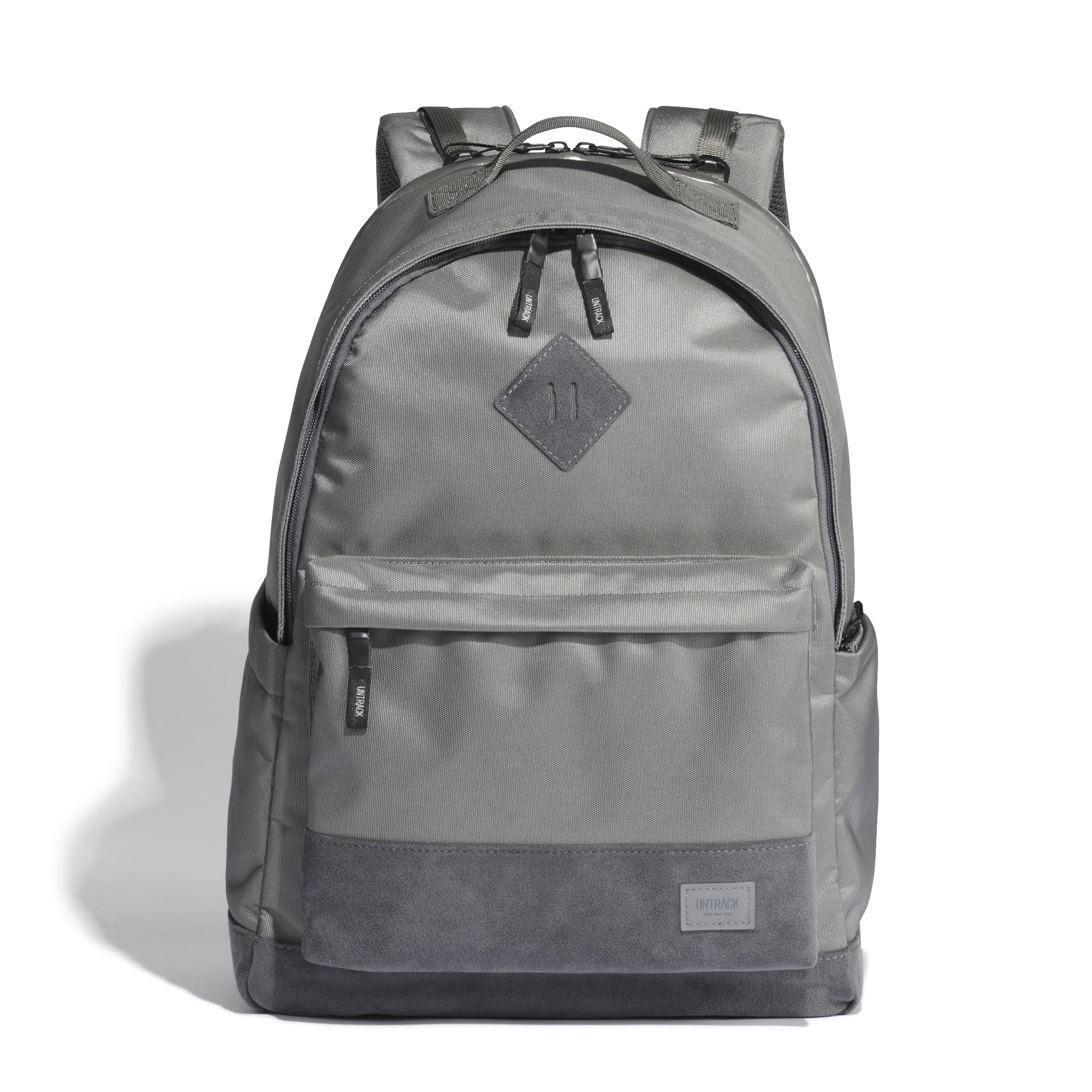 

OUTDOOR Daypack [S] Fits 13.3-inch Laptop, Chest Strap, A4 Size, Breathable Back, Cordura Eco Fabric, Vegan Leather, Water-Repellent, 60058