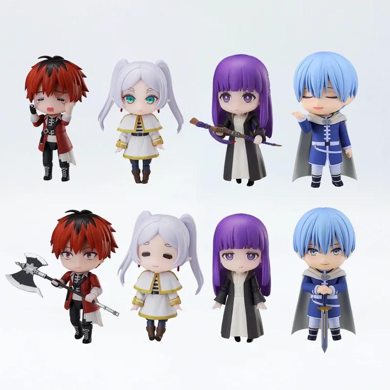Bandai Frieren: Beyond Journey's End 10cm Anime Figures Frieren Himmel Action Figure Boys Gift Collection Model Doll Toys
