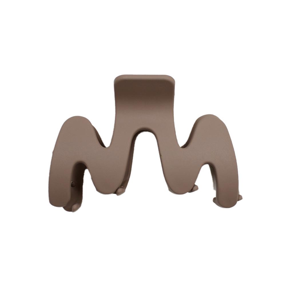 1PC Stylish Wavy Grab Clip Shark Clip Hair Clip Large Grab Clip Hair Accessory High-end Hair Clip Headwear