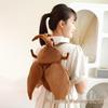 Creative Stag and Rhinoceros Beetle Plush Toy Backpack