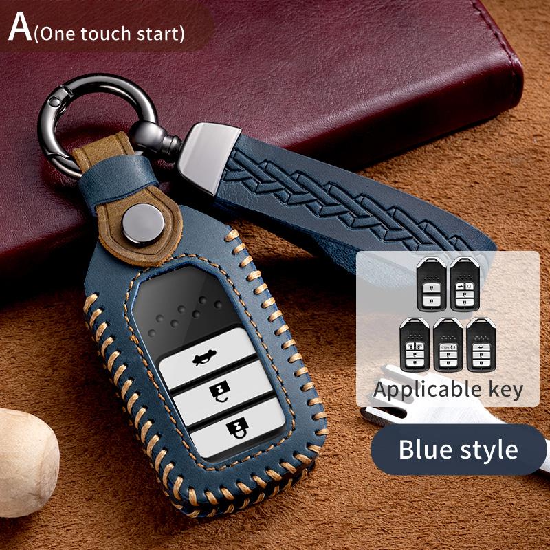 Fashion Auto Key Fob Cover Case Housing Remote Fit For Honda Hr-V Mpv Ex Odyssey Stepwgn Elysion Civic Fit Accord Pilot Crv Protector