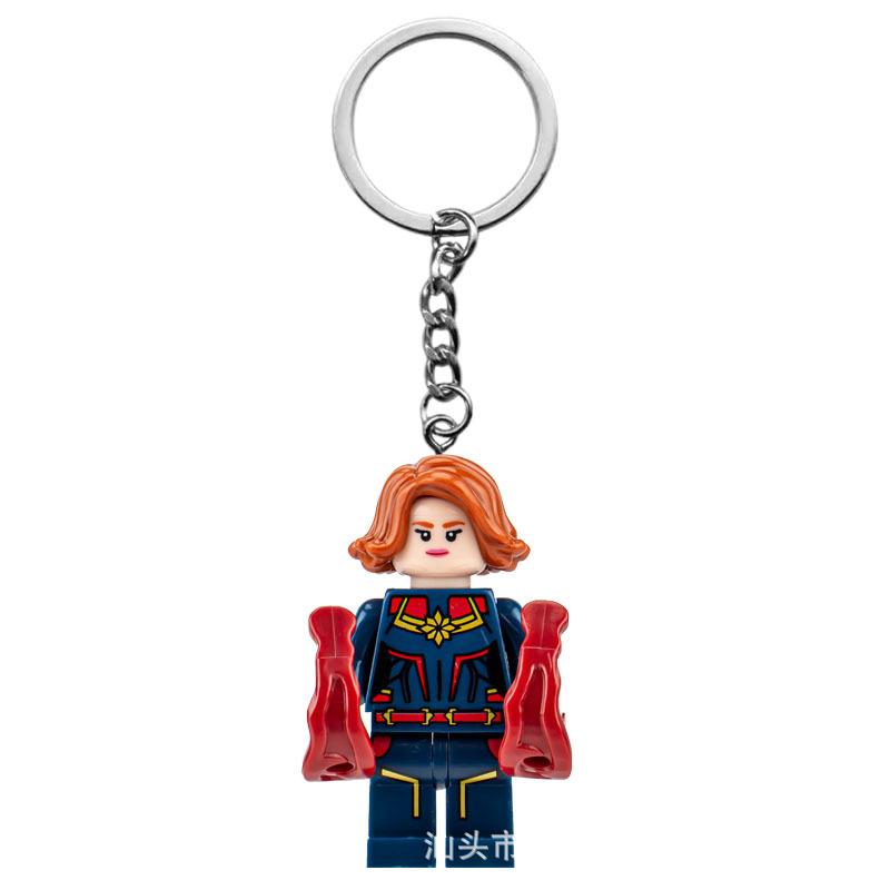 Doll Building Block Keychain Toy Keychain Pendant