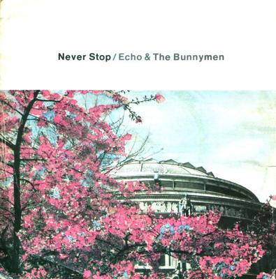 7inch Record ECHO & THE BUNNYMEN - Never Stop KOW28 Korova 1983 UK Rock Used
