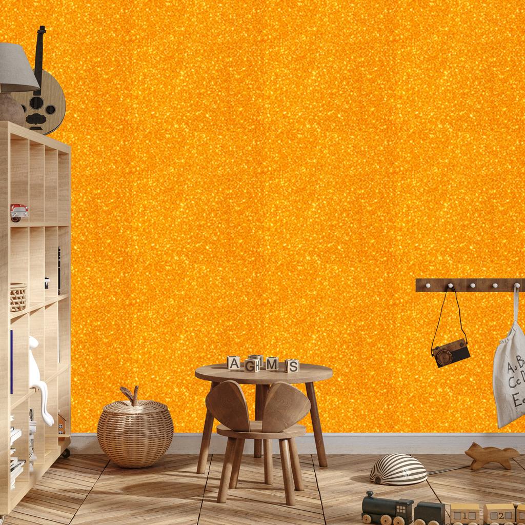 Gold Glitter Wallpaper for Living Room and Bedroom 50x1000