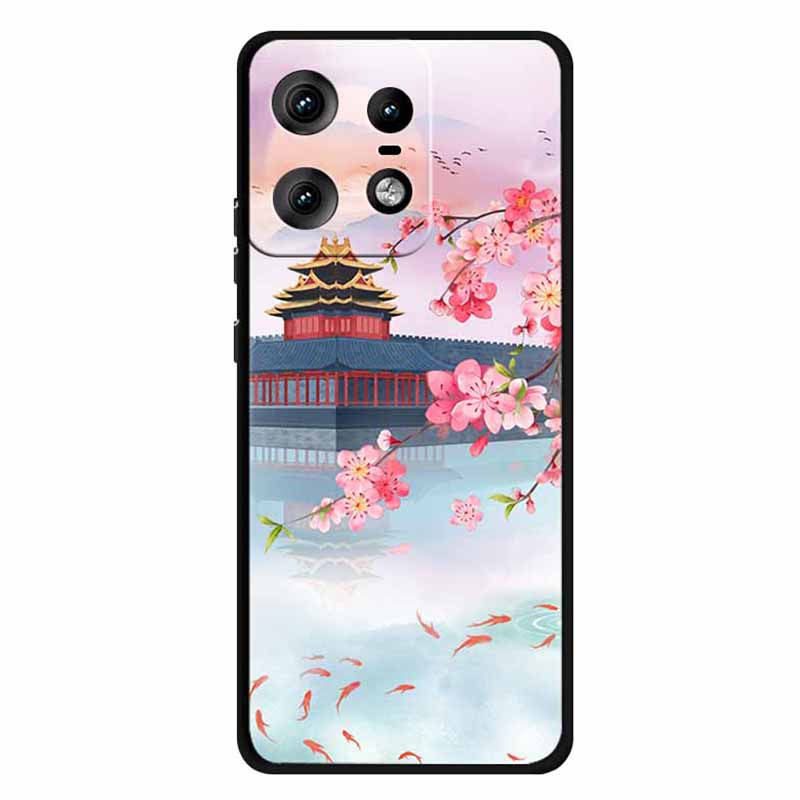 Etui na Motorola Edge 50 Pro 5G ze wzorem, elastyczne etui TPU na telefon z nadrukiem