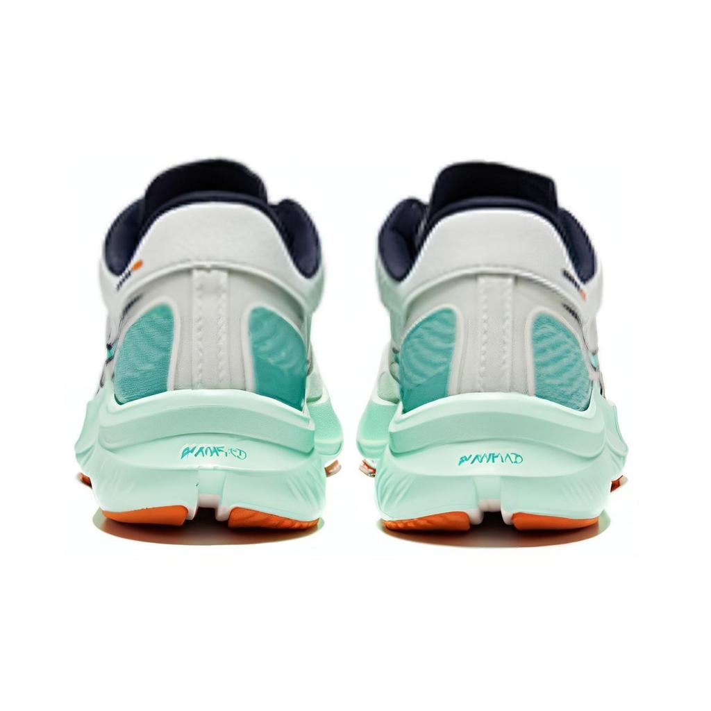 Saucony Slay Comfortable Breathable Rebound Shock Absorption Durable Low-Top Marathon Running Shoes Unisex Running Shoes White Green S28192-14