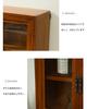 Antique-style Wooden Desk Shelf with Drawers, Desktop Storage Case, Office Desk Storage, Retro Double-Door Storage Box, Wall-Mountable Home Cabinet,