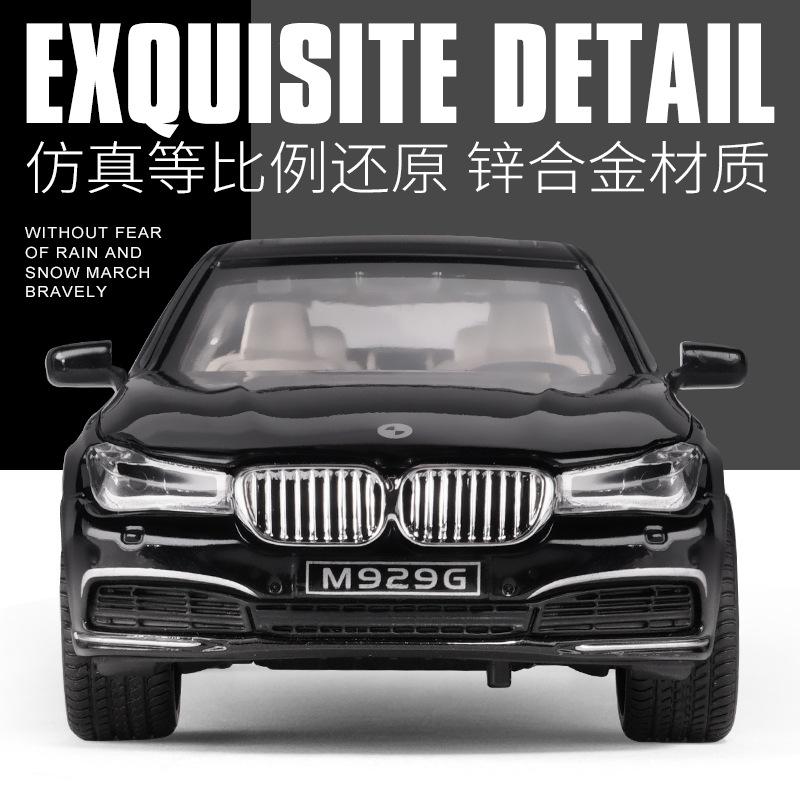 1:24  760 Alloy Model Car Collectible Toy Car Miniature Alloy Diecast Scale Vehicle Model Sound & Light Toys For Kid Gift A24