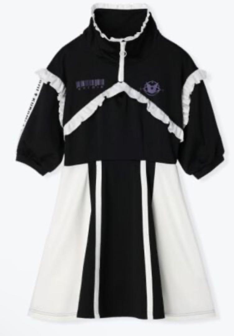 

[Б/У] Платье-сарафан Sanrio Kuromi Готическая Лолита Панк Темный Мрак Больной Туника Серийное производство Мина