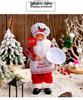 Cross-Border Santa Claus Ornament: Cute Christmas Doll Holding Gift for Window Decoration