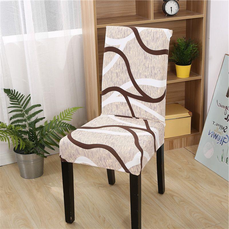 1PC potisk elastický potah jídelní židle Stretch pouzdro na sedadlo Potahy potahy na židle do jídelny Svatba Hotel Banket Kancelář
