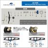 HEIGHTEN Bait Reel Handle Aviation Aluminum Shimano Daiwa Abu Garcia Universal Engn series V2.0 105/115mm (Dark Gray, V2.0-115mm) (1082)