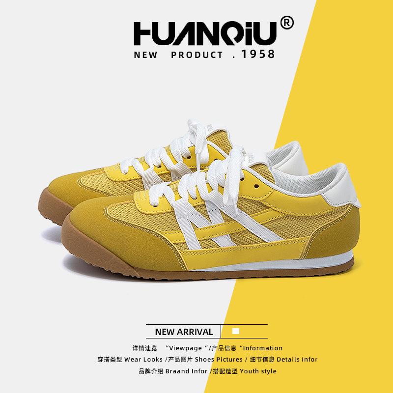 Global mesh breathable German training shoes women's shoes ZHQ-HY1013 new women's shoes summer flat-bottomed versatile casual shoes women