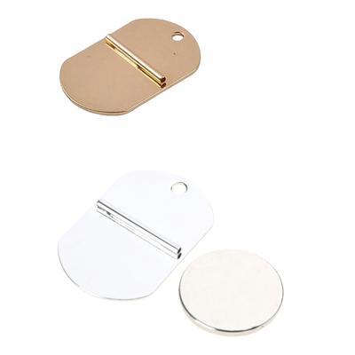 Mini Magnetischer Broschüren-Konverter für Kleidung und Accessoires Unsichtbare Anstecknadel-Rückseite für Schals Hijabs Abzeichenbefestigung