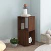 VidaXL Rotating Cabinet Brown Oak 34.5x34.5x75.5 Cm Chipboard 339563