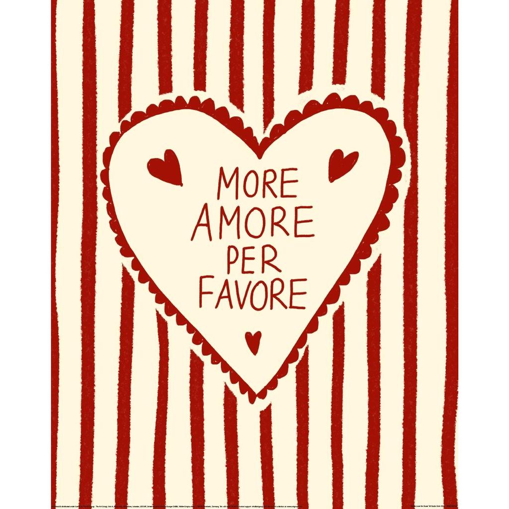 Studio Dolci More Love For Favor Print