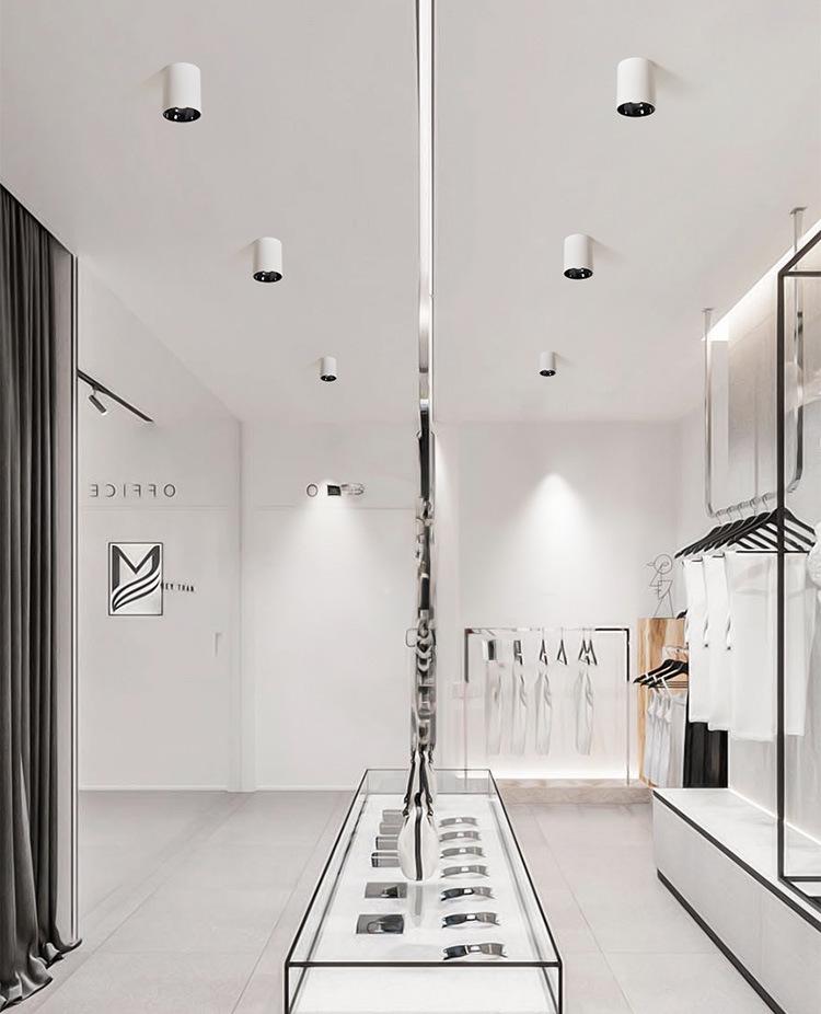 Waterproof LED Surface-Mounted Ceiling Spotlight for Indoor & Outdoor Use