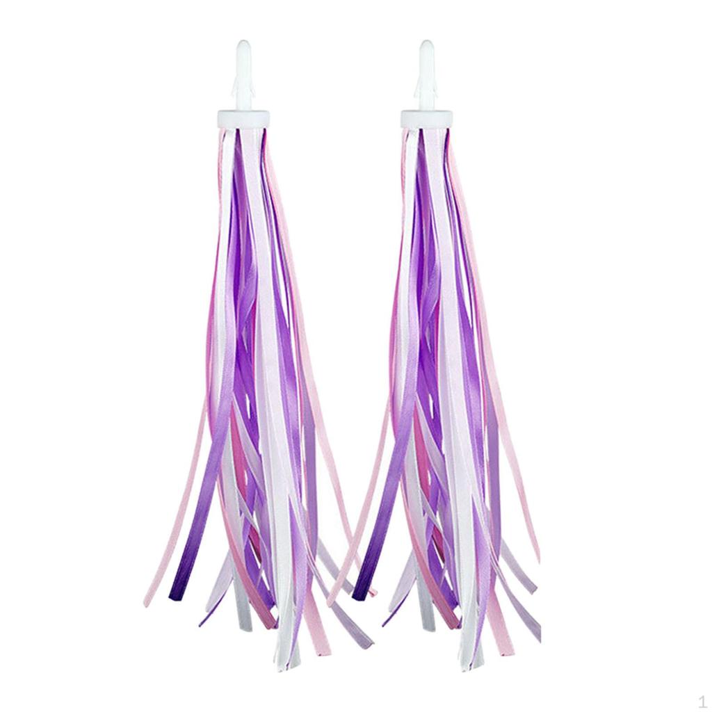 8" Long Bicycle Handlebar Streamers for Tricycle Riding