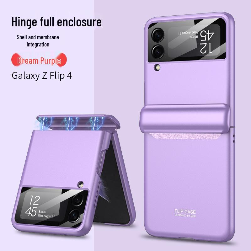 

Магнітний матовий жорсткий чохол для Samsung Z Flip4 - Повне покриття, Захист для складання Samsung Galaxy Z Flip4