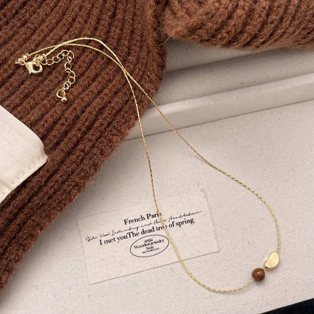 Vintage Chains Necklaces Gold Temperament Clavicle Chain New Stacking Choker  for Women Girl