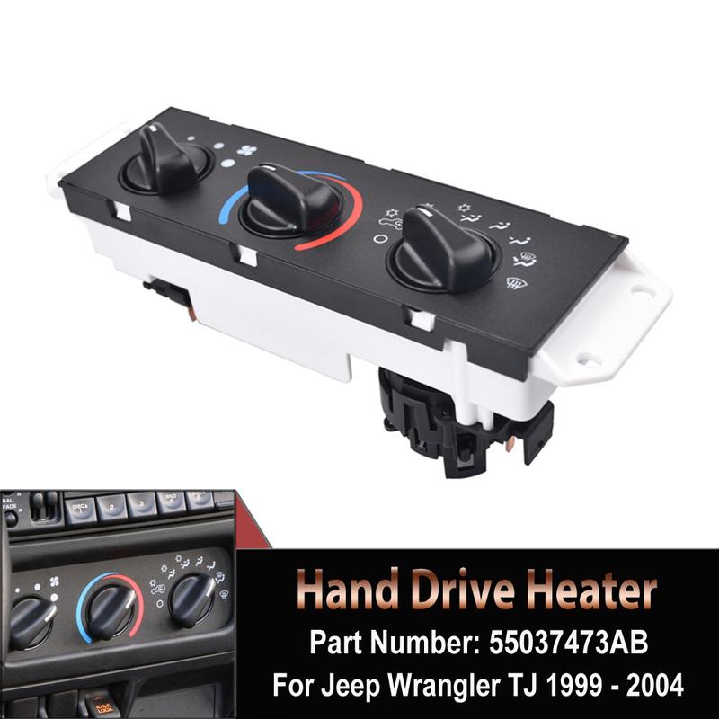 55037473AB Air Conditioning Heater & A/C Climate Control Switch Button For Jeep Wrangler TJ 1999 2000 2001 2002 2003 2004