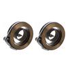 2 Pcs Drill Press Spring Chromed Steel Universal Quill Feed Return Coil Spring for Drilling Milling Machine