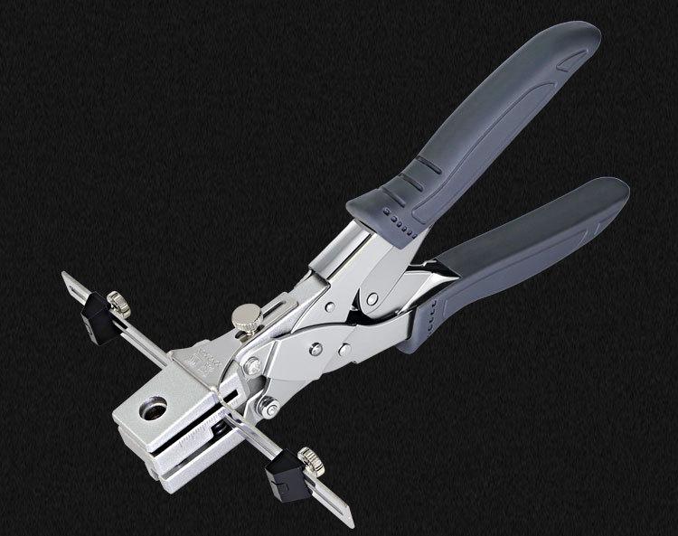 Dongxun PVC Round Hole Punch Pliers for ID, Car Wash, and Membership Cards