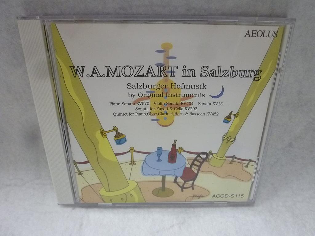 CD SALZBURGER NOCK MUSIK - Mozart in Salzburg ACCDS115 Japan ObiClassical Used