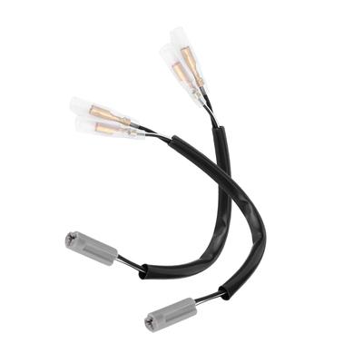 2 Pack Motorcycle Turn Signal Wiring Adapter Plug Fit Yamaha YZF-R6 YZF-R1 FZ6 FZ10