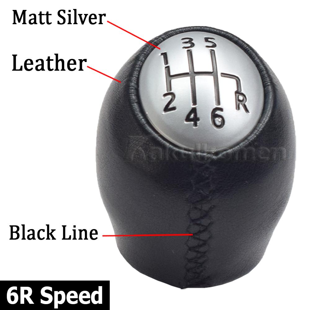 6 Speed Gear Shift Knob Lever Shifter Gear Stick Handball For Renault Megane/Scenic/Laguna/Espace For Vauxhall/Opel Movano