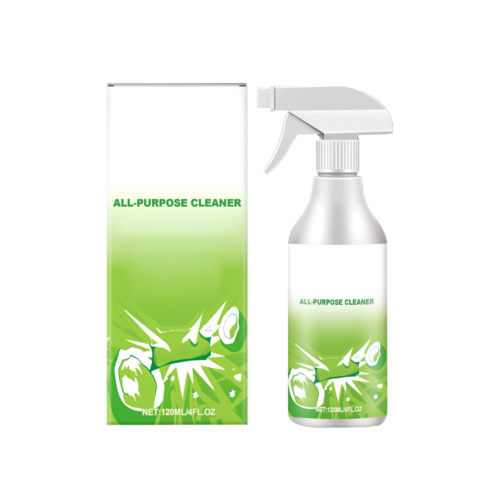 

Multi-purpose No-rinse Cleaning Spray, Suitable For Everyday Kitchen Cleaning And Stain Removal, Foam, 120ml One Size