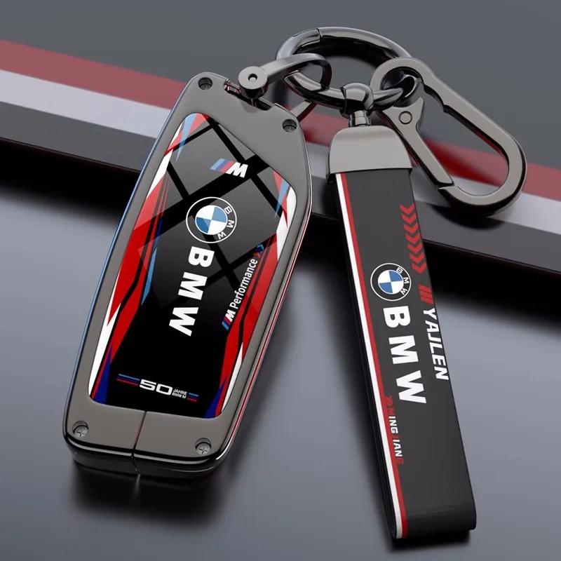 Car Sticker Hot 2025 Car Remote Key Case Cover Shell For BMW X1 U11 X7 G07 XM G09 I7 G70 X5 G05 LCI IX IX40 I20 U06 G81 M3 Serie