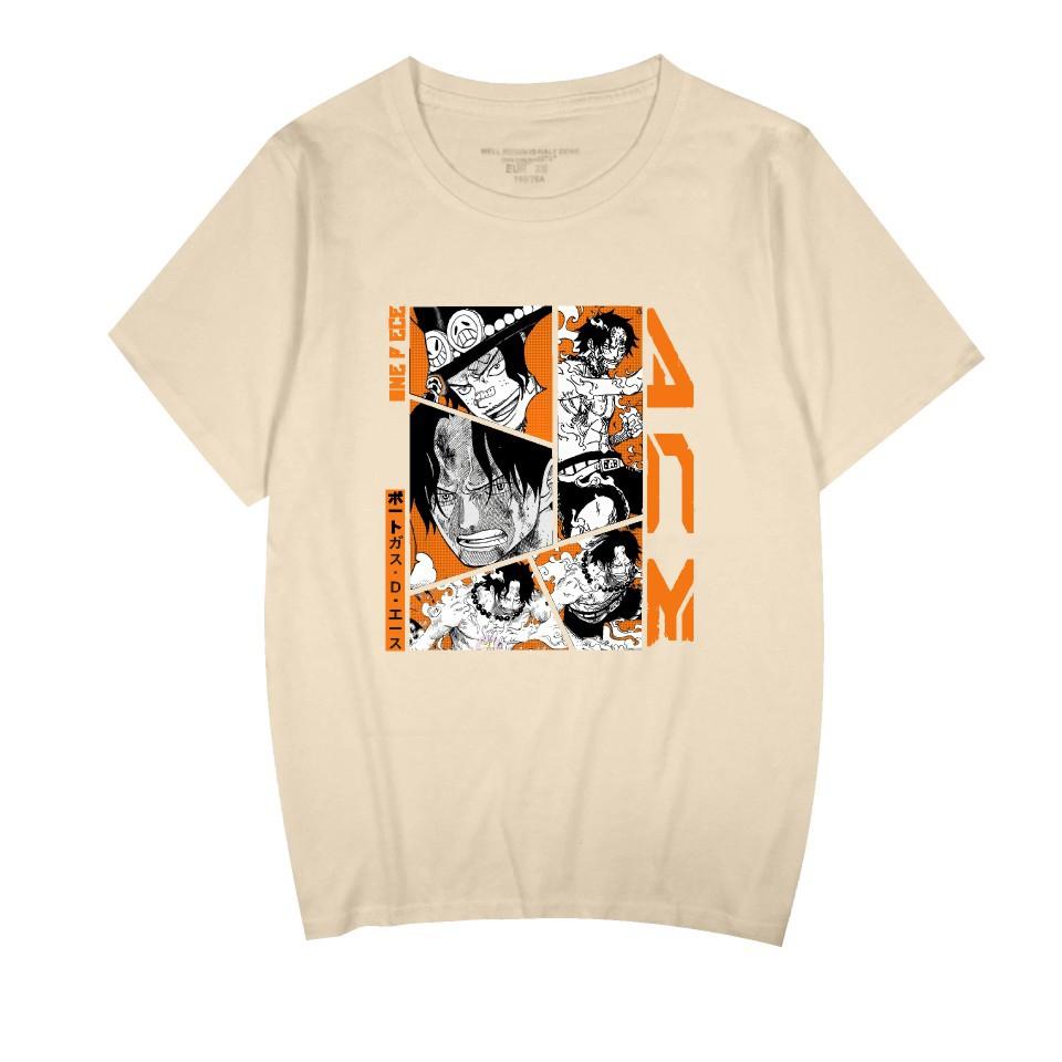 New Anime ONE PIECE Printed Men's T-shirt Unisex Casual Fashion Street Harajuku Style Short-sleeved Tops T-shirt