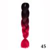 Braids Hair Extensions Balayage Ombre DIY Quick Weave Braiding Hair for Cosplay Daily Use for Women