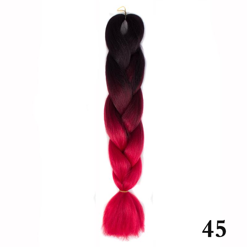 Braids Hair Extensions Balayage Ombre DIY Quick Weave Braiding Hair for Cosplay Daily Use for Women